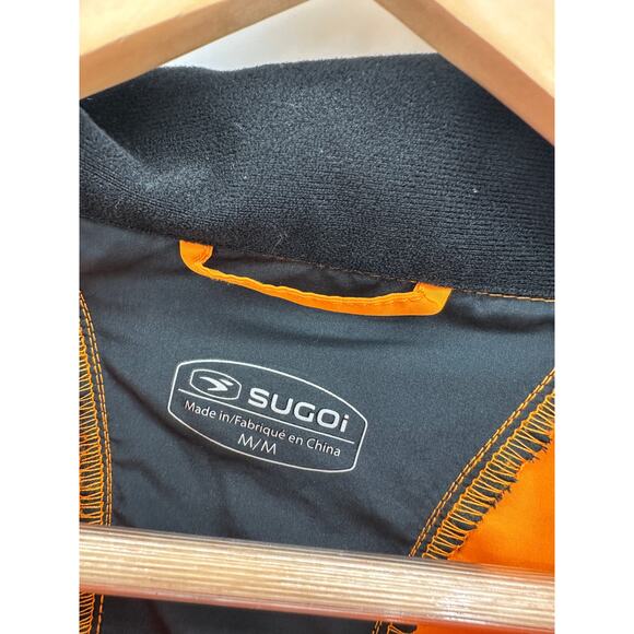 Sugoi Mens Orange Zap Jacket Size M Cycling Windbreaker Outdoors Rain Repellent - Picture 6 of 11